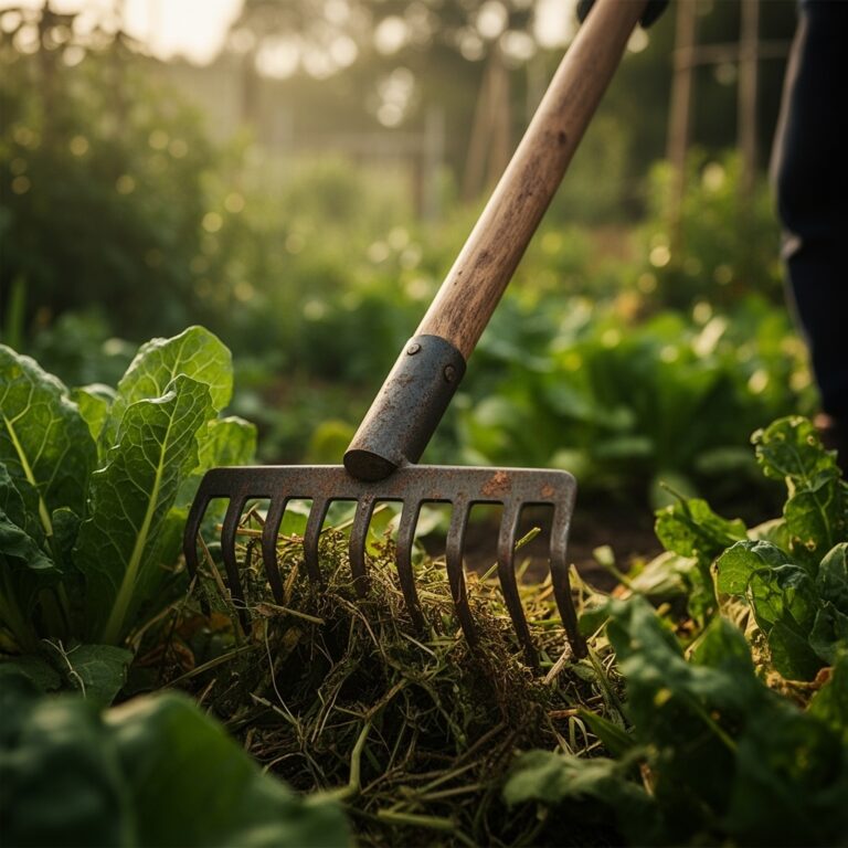 6 Efficient Ways to Use a Garden Rake for Debris Removal