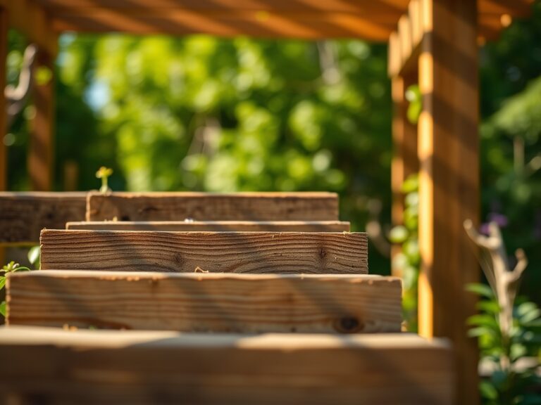 6 Steps to Build a Sturdy Landscape Garden Pergola
